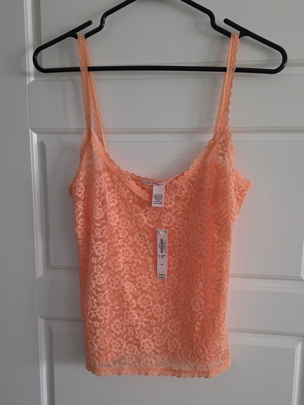 Victoria's Secret Coral Lace Cami